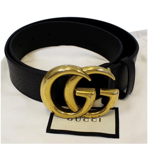 gucci belt 0360859976|Leather belt in black .